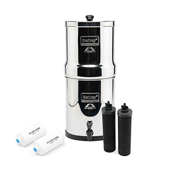 Berkey BK4X2-BB Big Berkey Gravity-Fed Water Filter