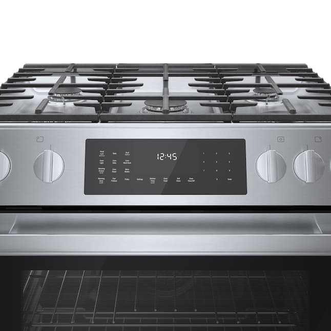 Bosch 800 Series 30-Inch Slide-In Dual-Fuel Range