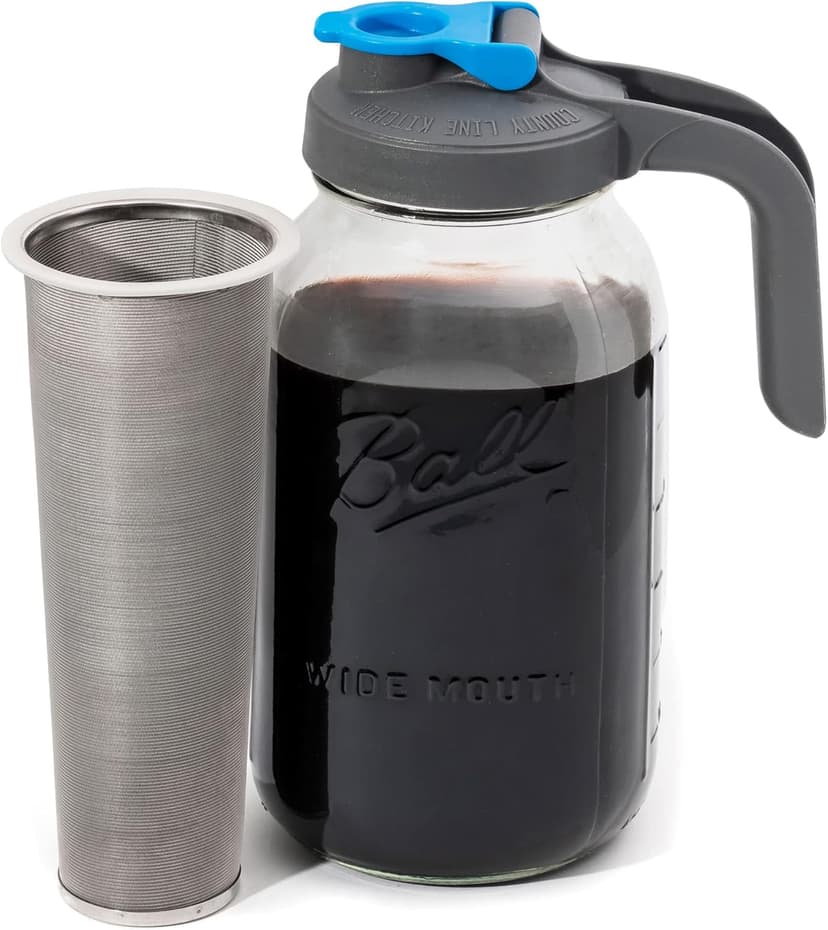 County Line Kitchen Cold Brew Mason Jar Coffee Maker