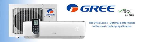 Gree Vireo+ Ultra Heat Ductless Mini Split Air Conditioner