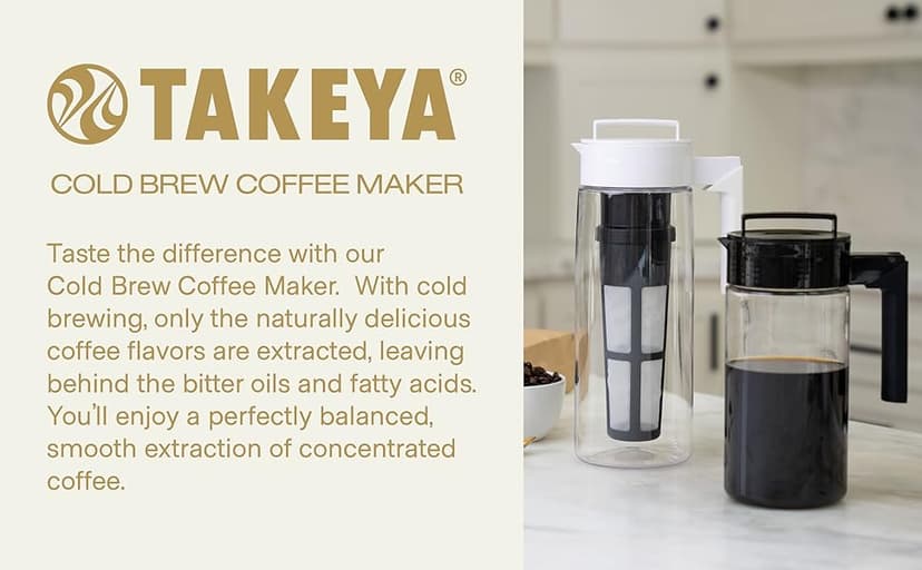 Takeya Patented Deluxe Cold Brew Coffee Maker